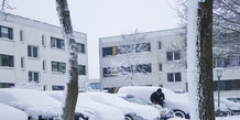 Så kom der sne